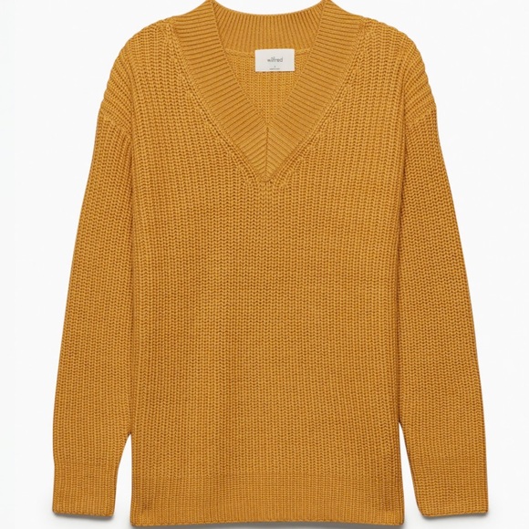 Aritzia Wilfred ‘Belize Sweater’ in Cream - Picture 6 of 8